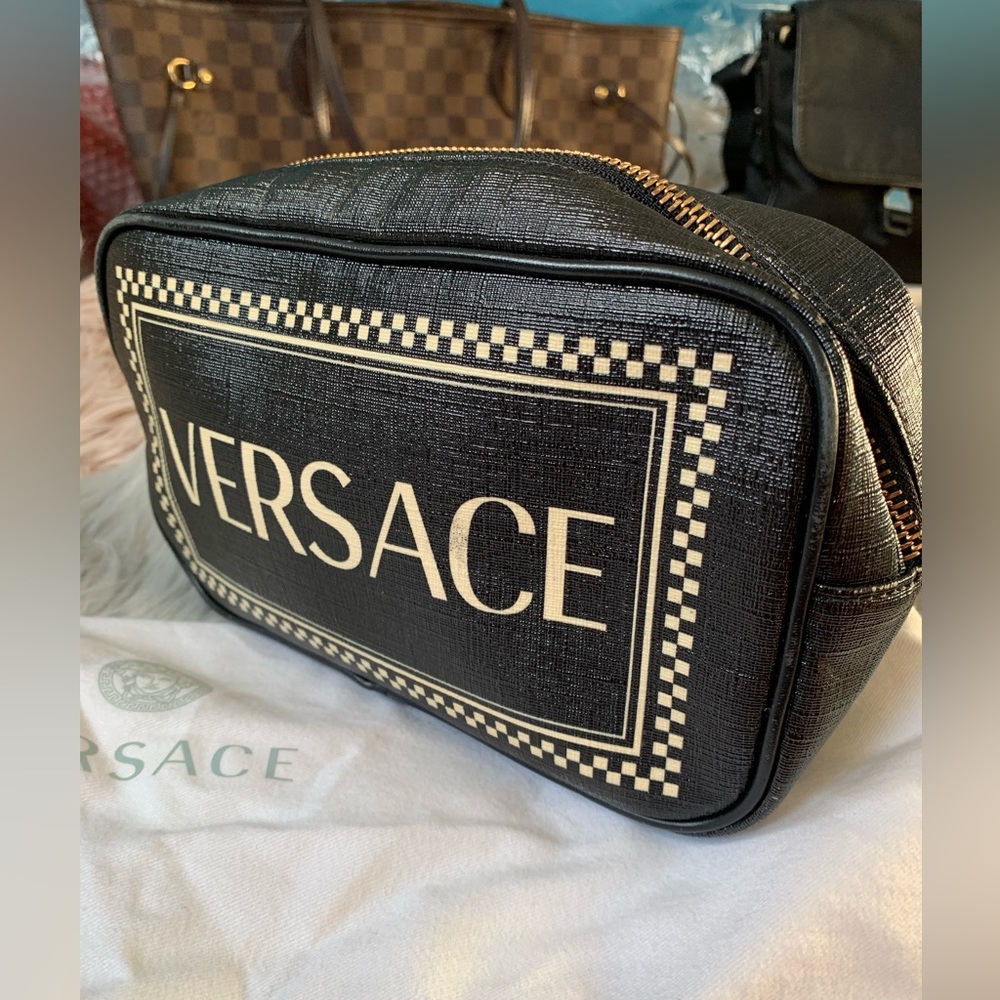 Versace Medusa belt bag.